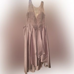 Pink Formal Dress Size 16